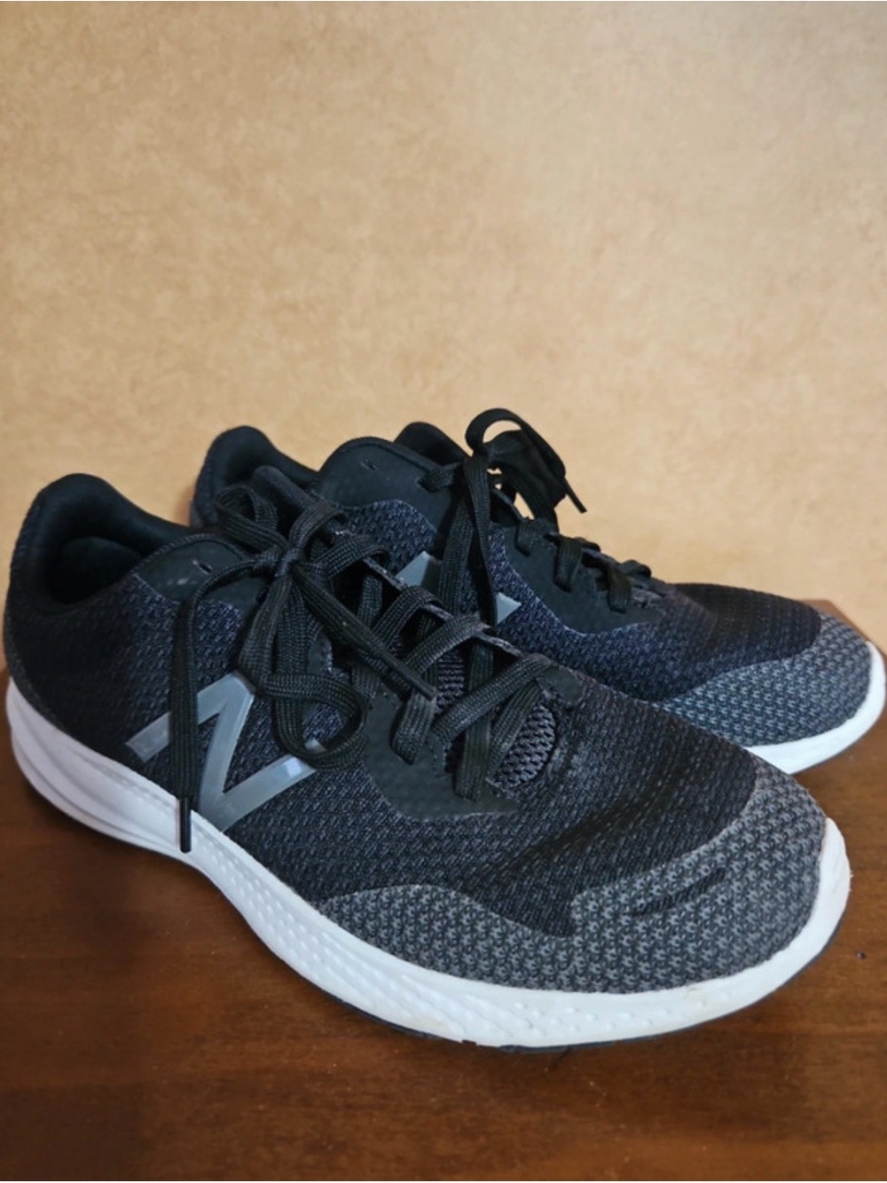 Women’s New Balance Black and Gray Athletic Running Shoes